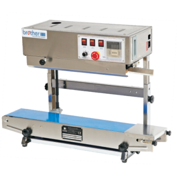 Small bag Heat continuous band sealer Sealing Machine